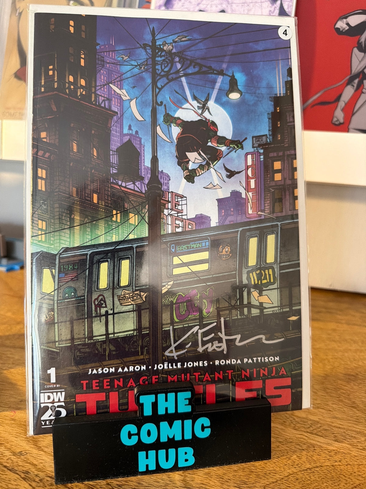 Teenage Mutant Ninja Turtles #1 Signed W/COA Kevin Eastman