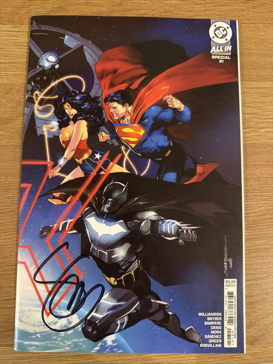 DC All In Special #1, Rafa Sandoval variant, signed by Scott Snyder w/ CoA