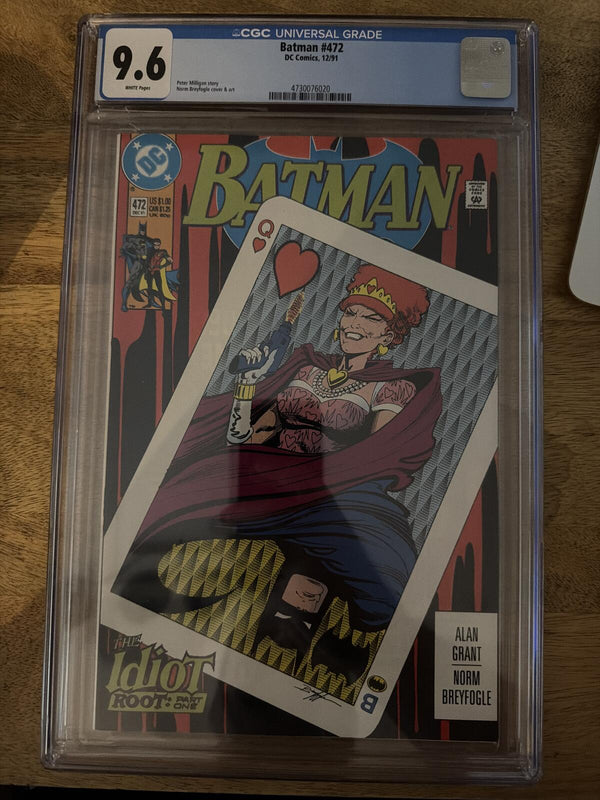 Batman #472 CGC 9.6