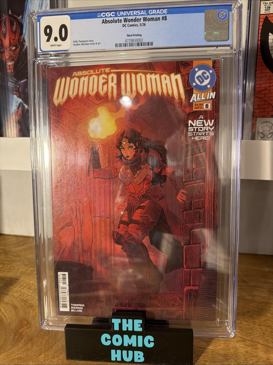Absolute Wonder Women #8 CGC 9.0