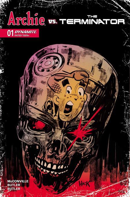Archie Vs The Terminator #1 Cover C Robert Hack Variant