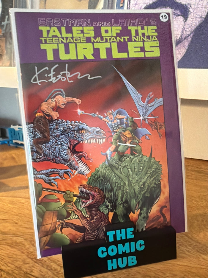Tales Of The Teenage Mutant Ninja Turtles #7 1989 Signed W/COA Kevin Eastmen