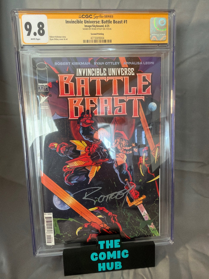 Invincible Universe: Battle Beast #1 Signed Ryan Ottley