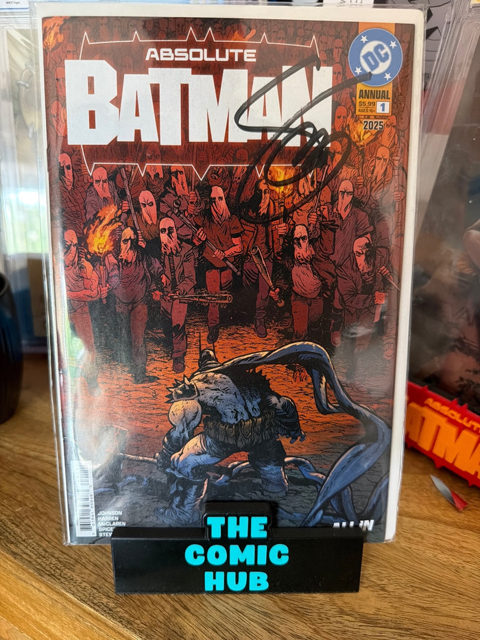 Absolute Batman #1 Annual Signed W/COA Scott Snyder