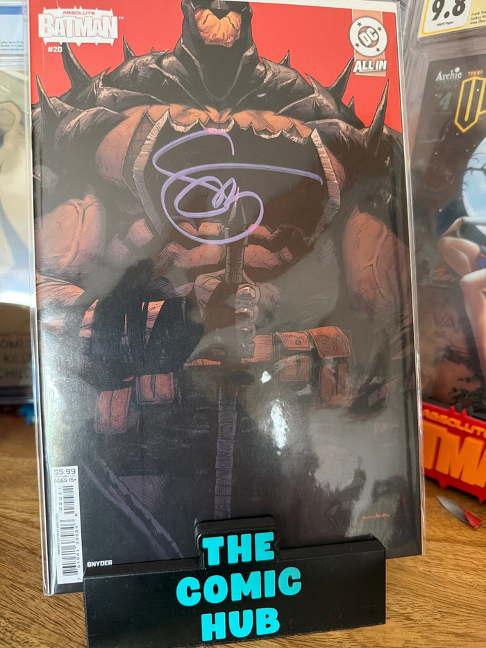 Absolute Batman #20 Signed Scott Snyder