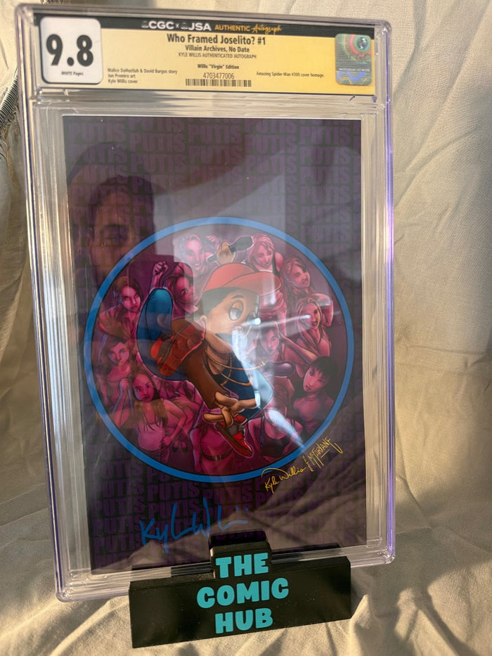 CGC 9.8 Who Framed Joselito? #1 Signed Kyle Willis