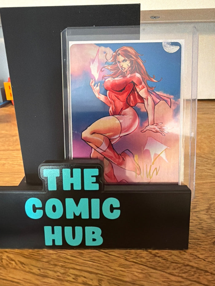 Atom Eve metal card Signed W/COA Nunez