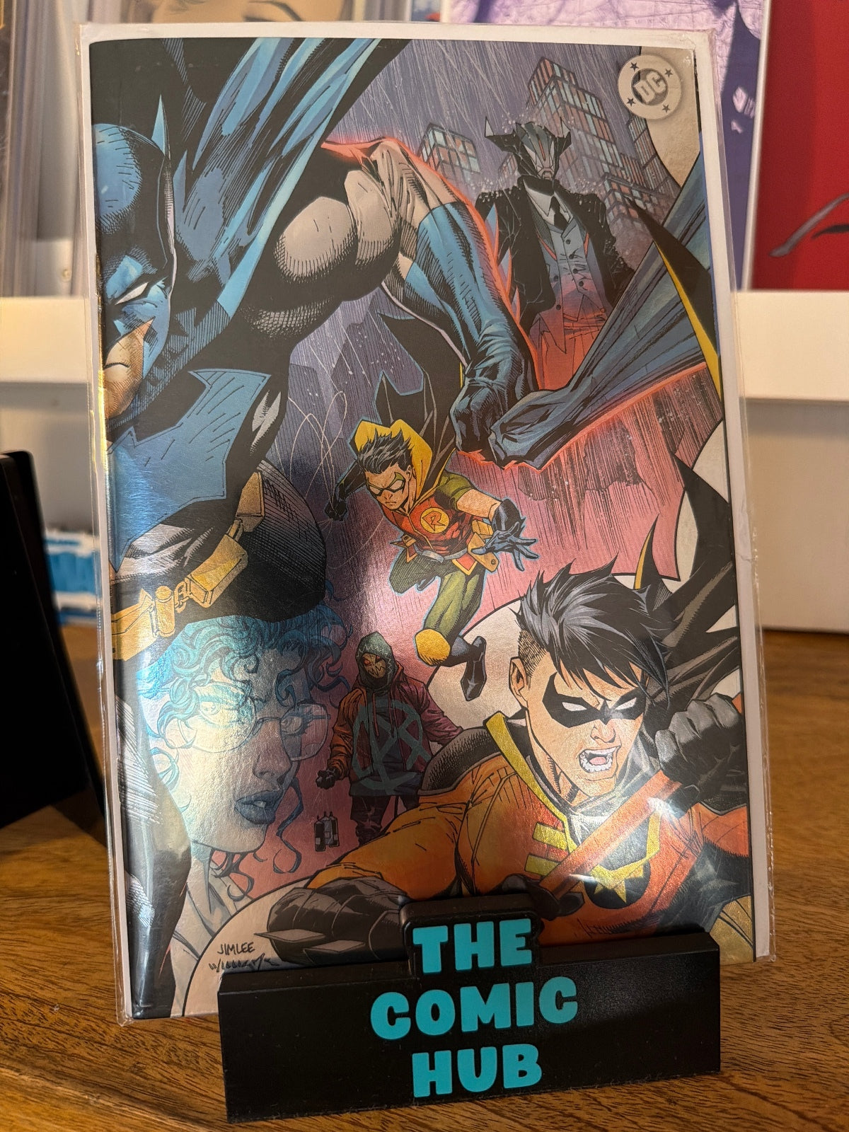 BATMAN #1 - Blind Bag Foil - JIM LEE / SCOTT WILLIAMS /  TOMEU MOREY VIRGIN