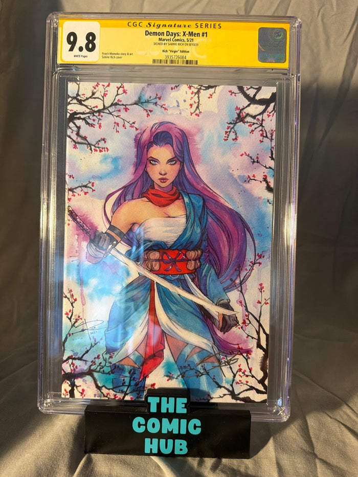 Demon Days: X-Men #1 Signed Sabine Rich