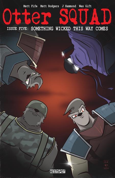 Otter Squad #5 Cover B J Hammond The Boys Homage Bagged With Trading Card