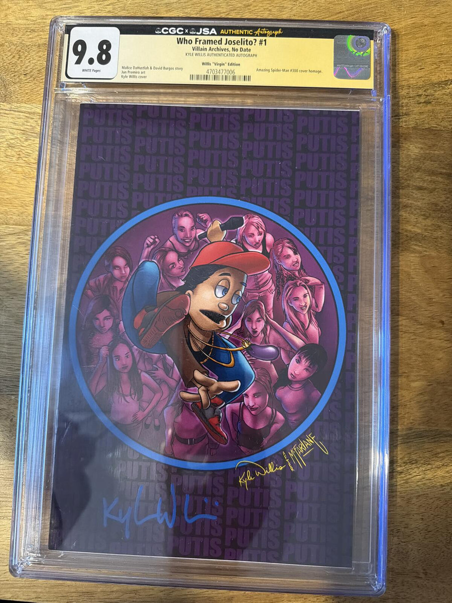 Who Framed Joselito #1 CGC 9.8 signed by Kyle Willis